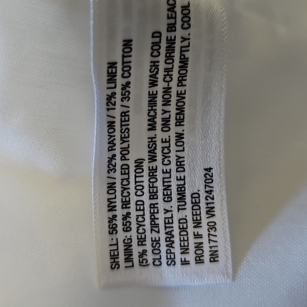 NWT A New Day Ruffle Mini A-Line White Size 4 - Picture 8 of 10